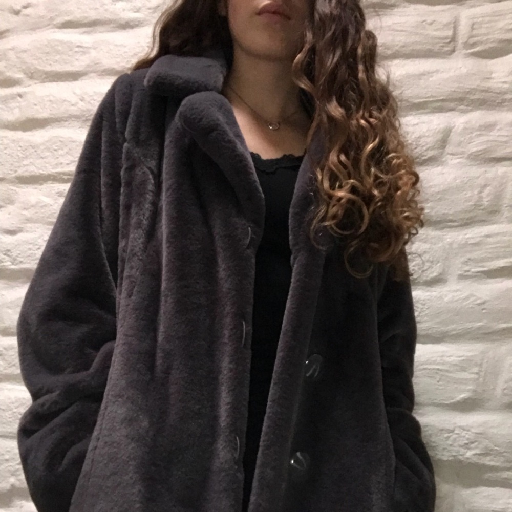 🖤 Dennis by Dennis Basso faux fur coat